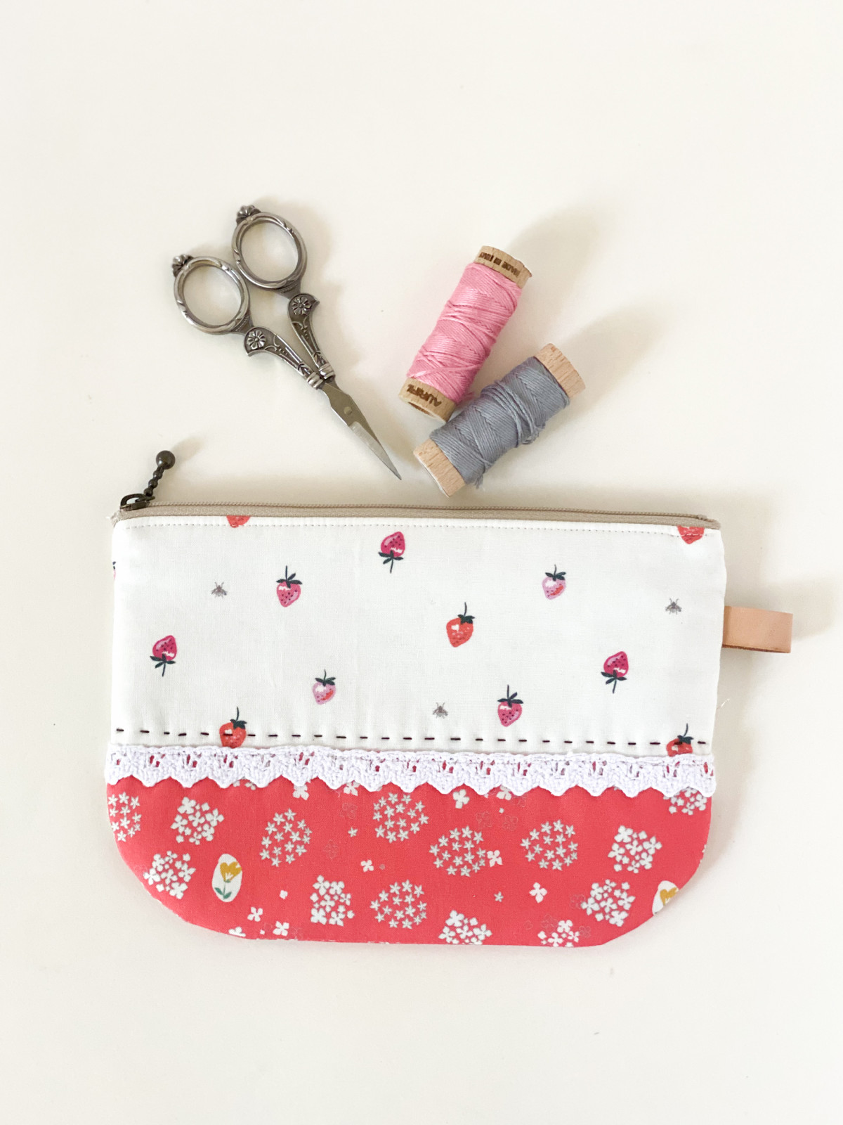 Round Zipper Pouch and Book Giveaway - WeAllSew