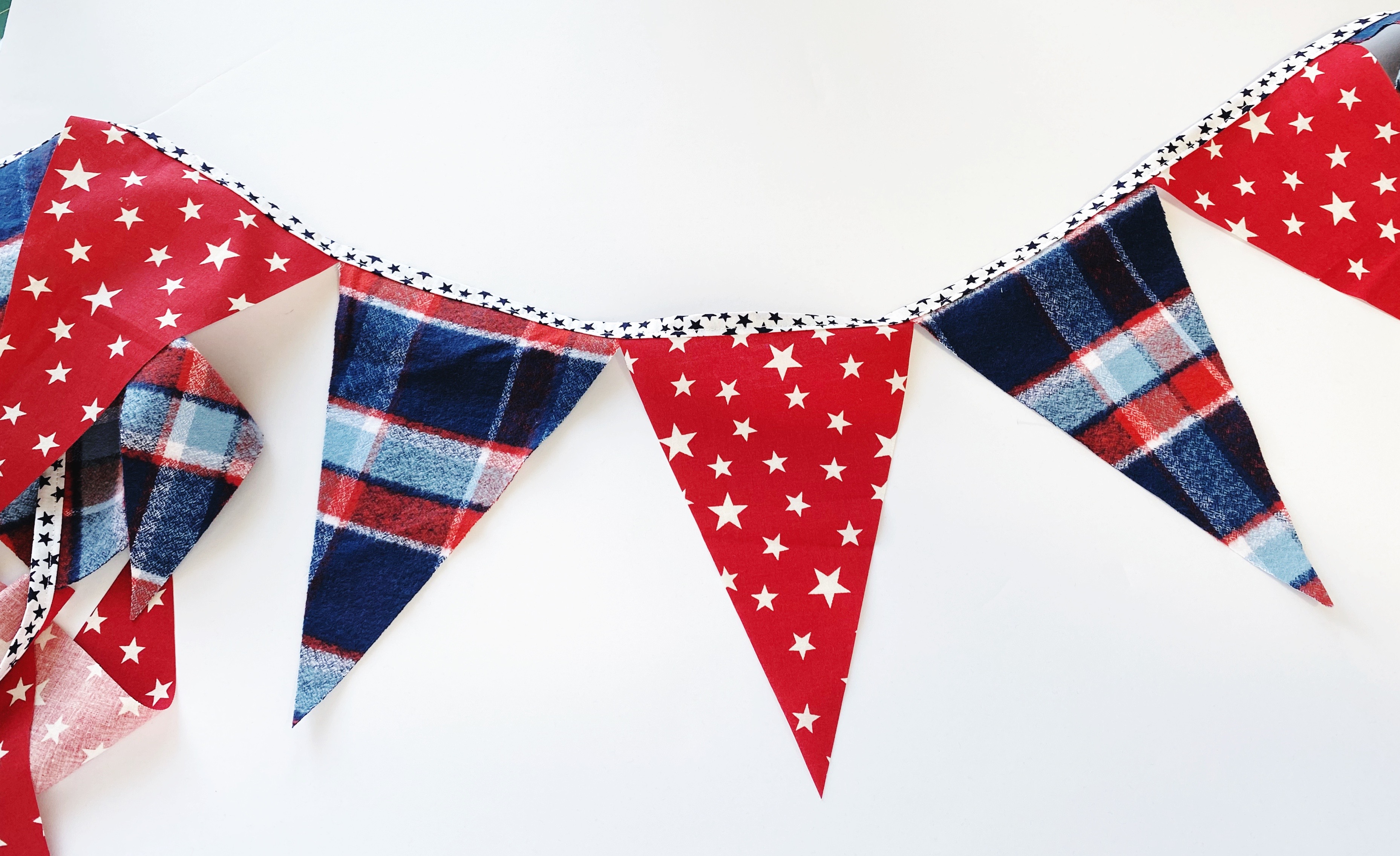 Quick 10 Minute Bunting: Finished Project