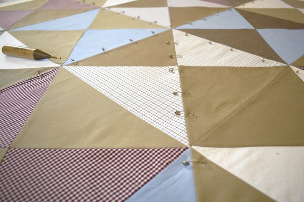 How to make a memory quilt: quilting and binding