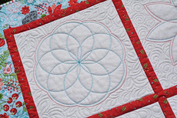 BERNINA Blossoms Rulerwork Sampler Series