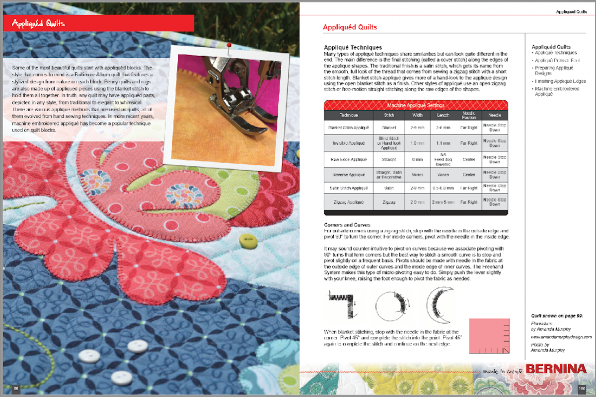 BERNINA Big Book of Machine Quilting