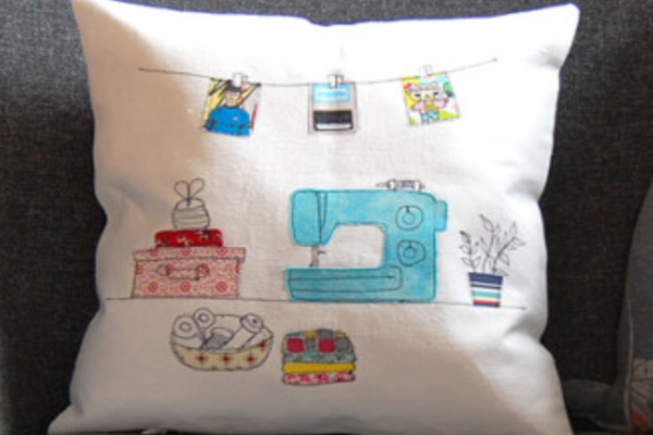 zippered pillow cover