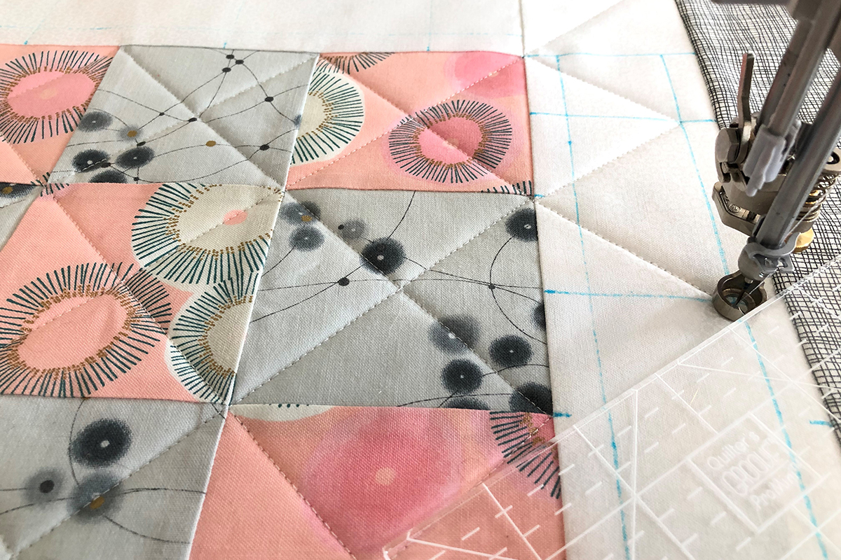 Introduction to Free Motion Quilting: Part 2 - Ruler Work