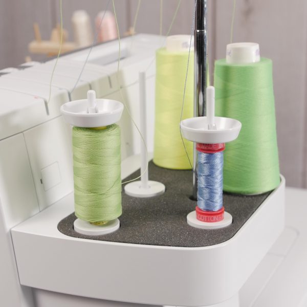 NEW BERNINA Airthreading Sergers: Will it Thread? spaghetti cottonmako