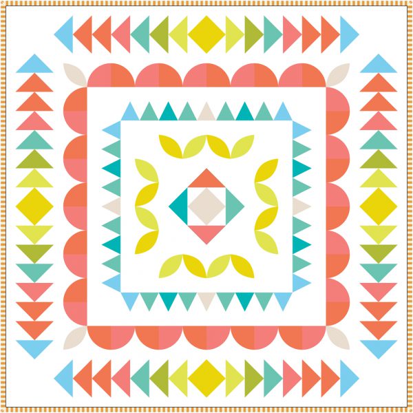 Passiflora Quilt Mockup 