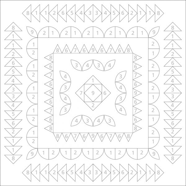 Passaflora_Quilt_Along_03_passiflora_color_map_outline