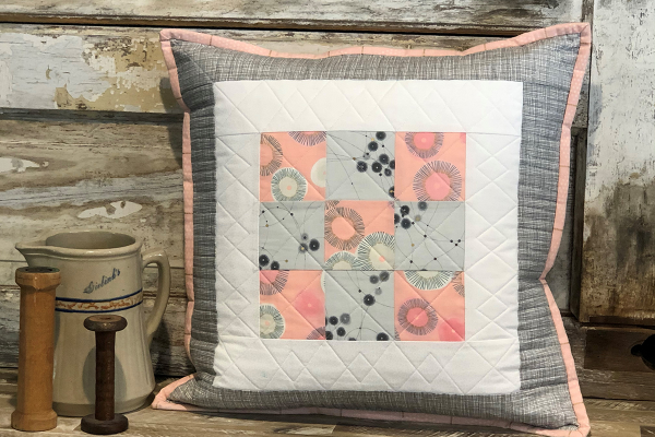 quilted pillow