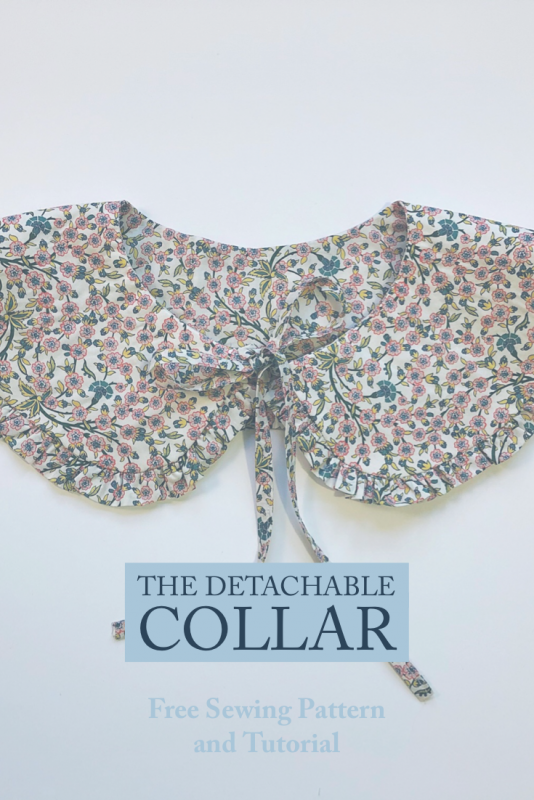 DIY Detachable Statement Collar