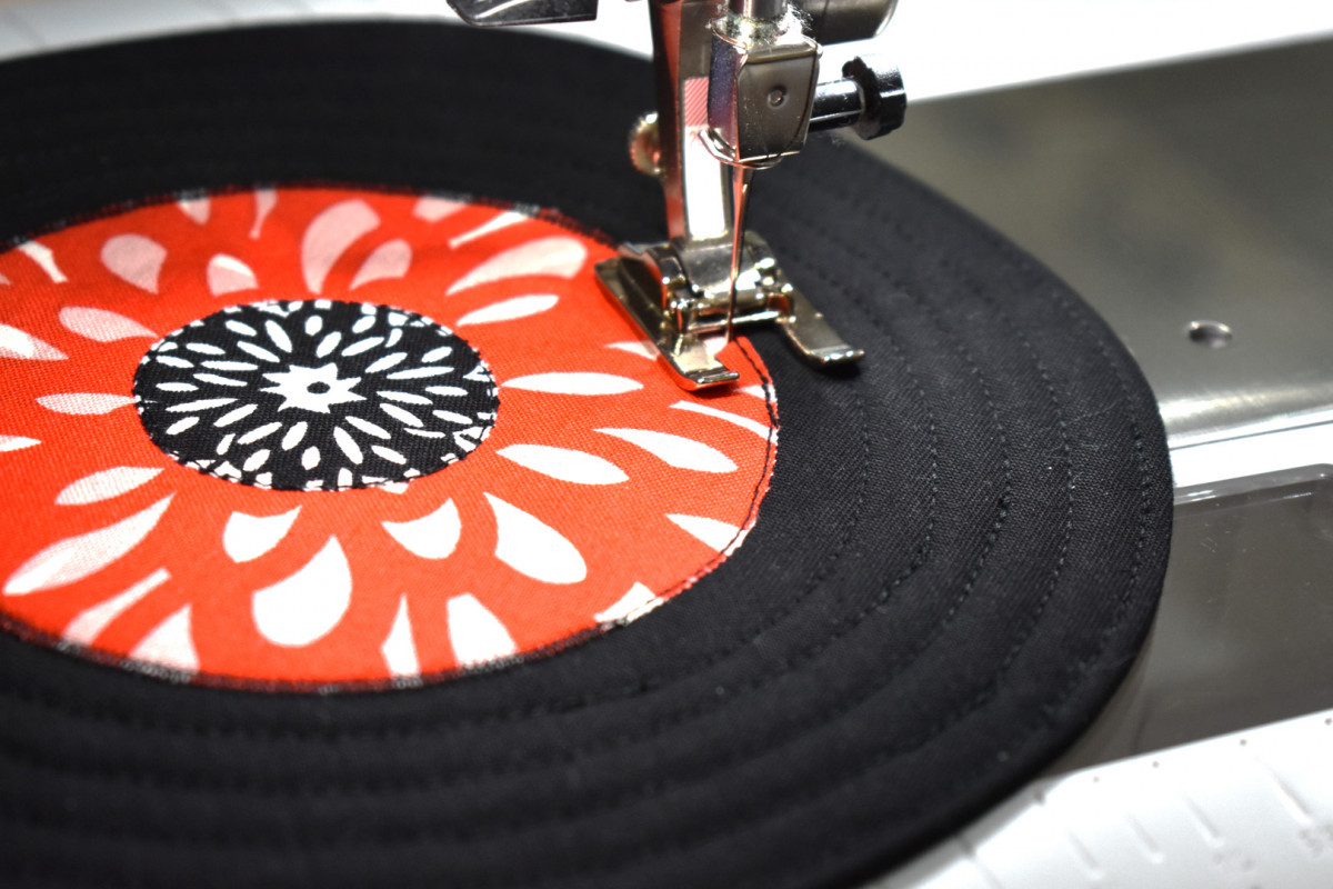 Record Coaster Sewing Tutorial - WeAllSew