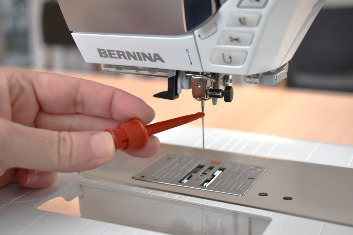Stitch in the Ditch with BERNINA Walking foot 50 WeAllSew