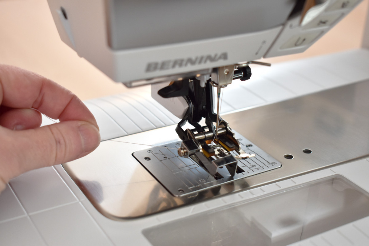 Stitch in the Ditch with BERNINA Walking foot 50 WeAllSew