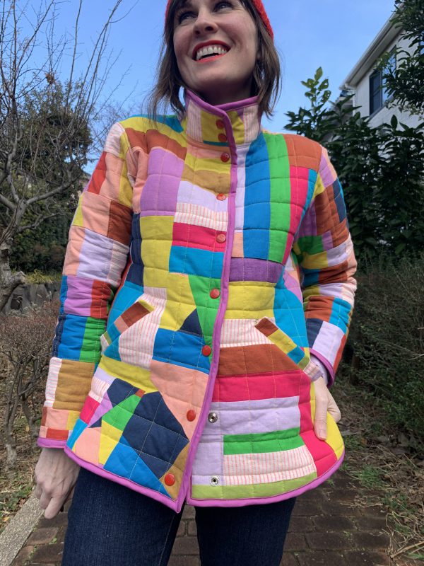 How to Make a Quilted Jacket with Scraps - WeAllSew