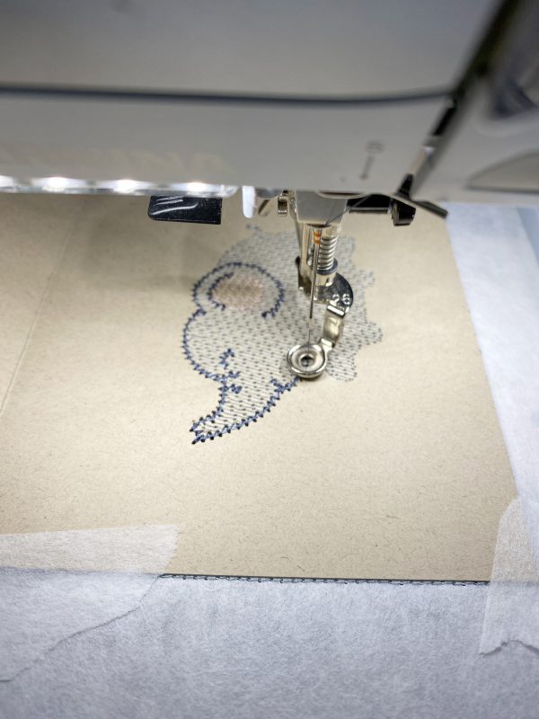 Embroidered Greeting Cards: Stitch out the greeting cards design