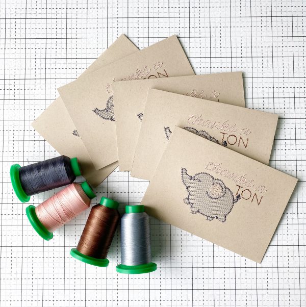 Designing Your Own Embroidered Cards Tutorial –