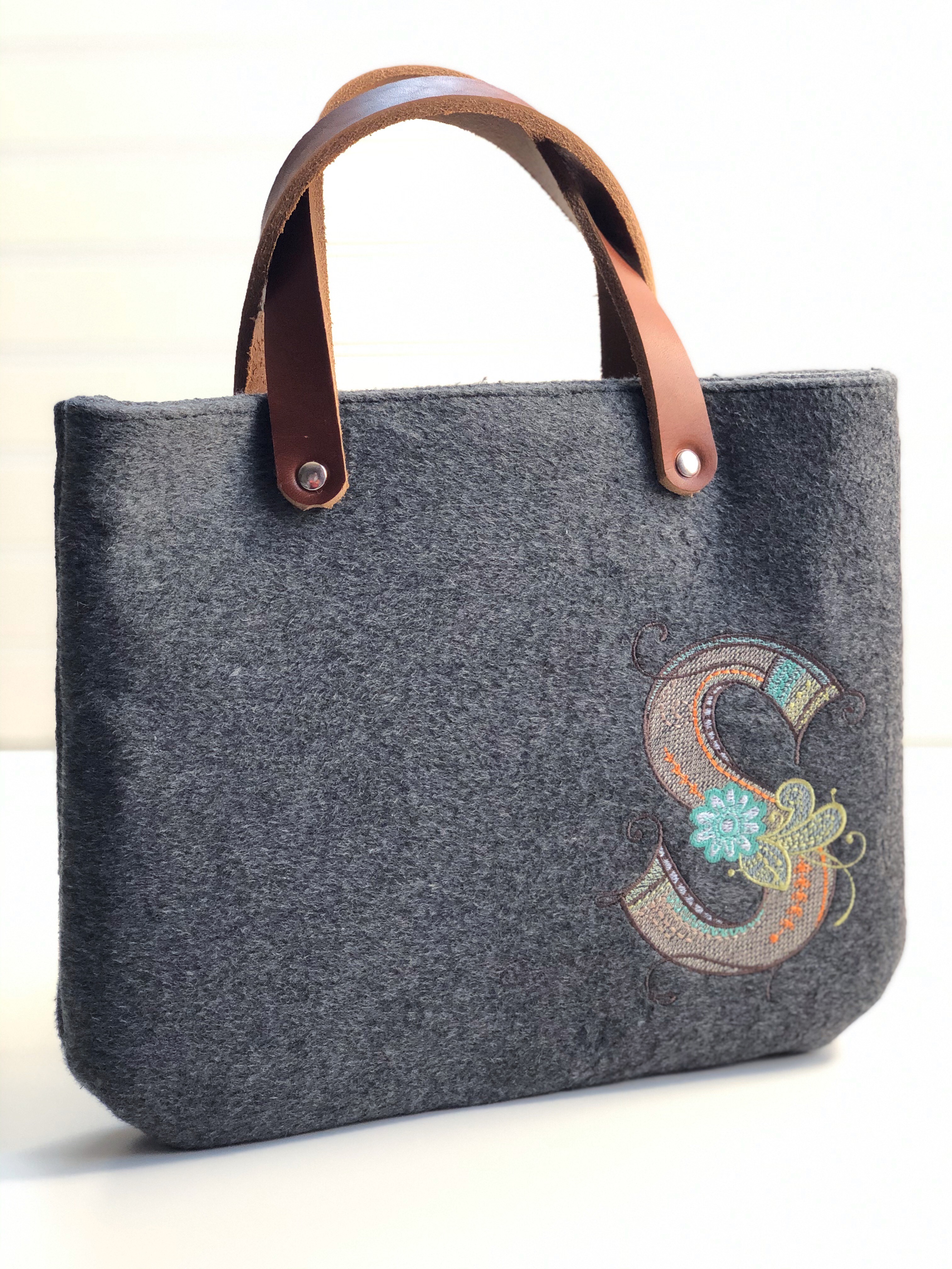 Multicolor Embroidery Bag: Finished Product