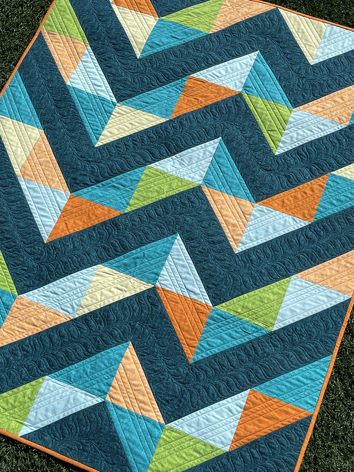 Diamonds Quilt Along, Part 6: Diamonds Bonus Quilt - WeAllSew