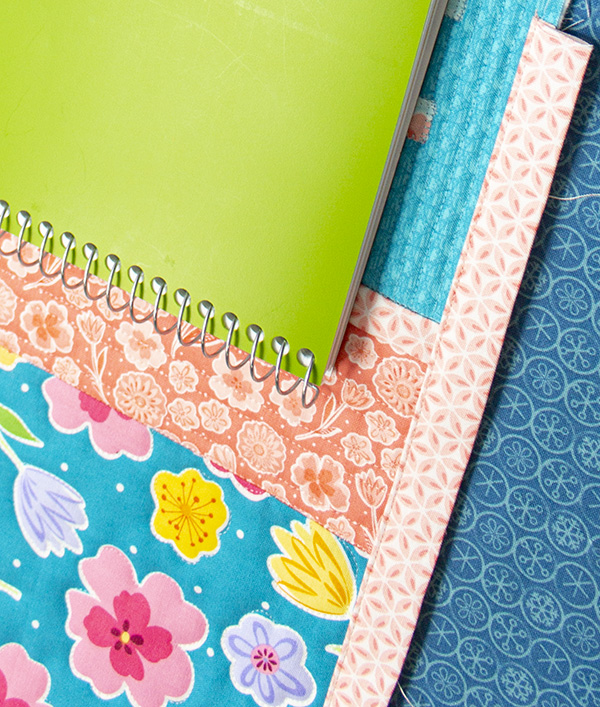 sew a notebook cover