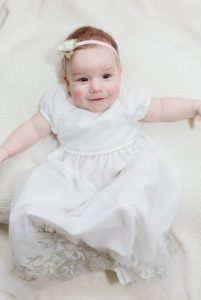Baby in Completed Gown
