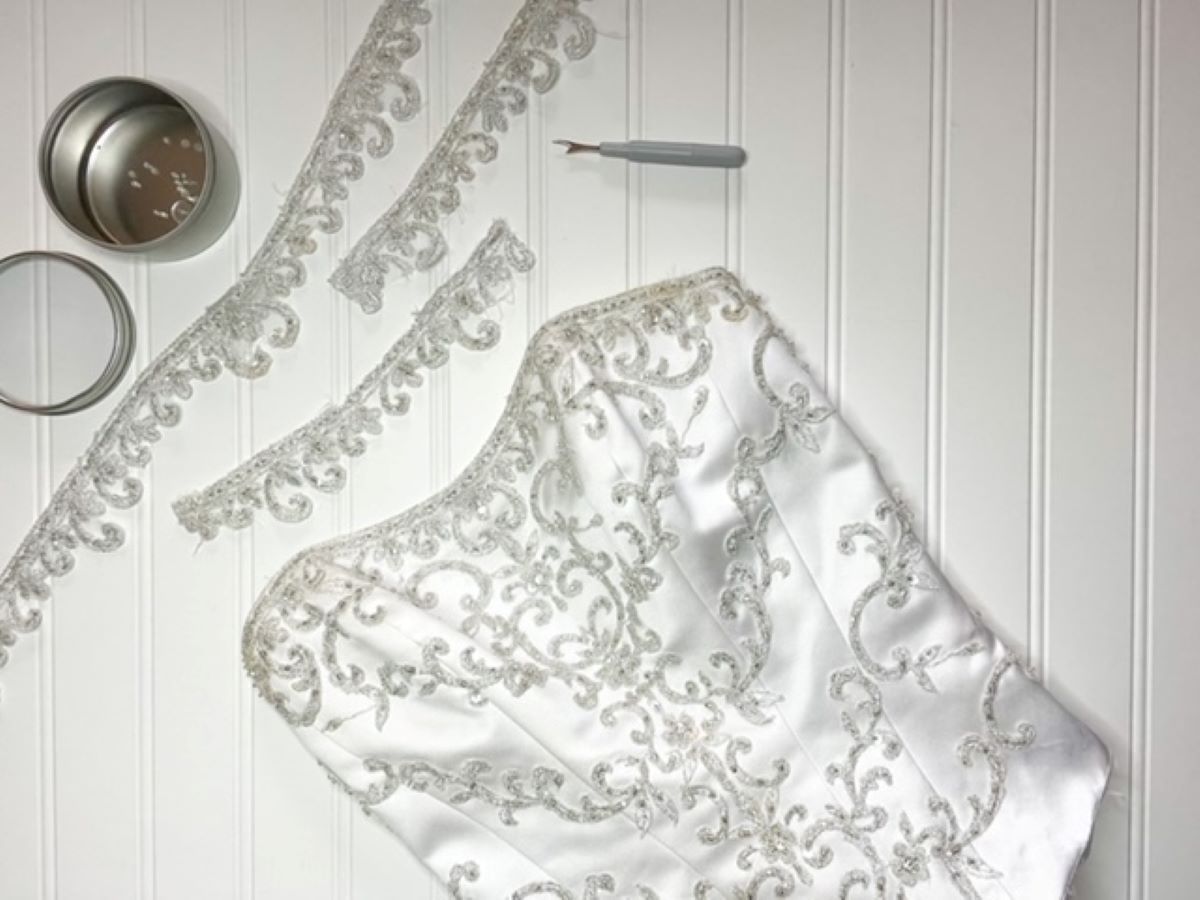 Upcycle a Wedding Dress Into a Christening Gown, Part 1: Planning