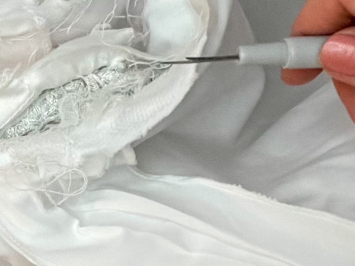 Upcycle a Wedding Dress Into a Christening Gown, Part 1: Planning