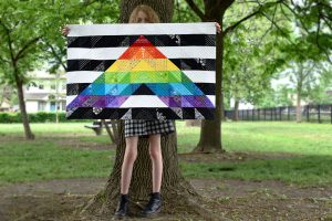 Straight Ally Pride Quilt Tutorial by Erika Mulvenna