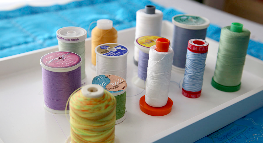 How to Choose Thread - What You Need to Know BERNINA WeAllSew Blog Feature 1100x600