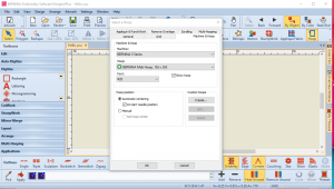 How to Embroider a Mouse Pad: Select Hoop Size