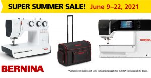 BERNINA Summer Sale 2021