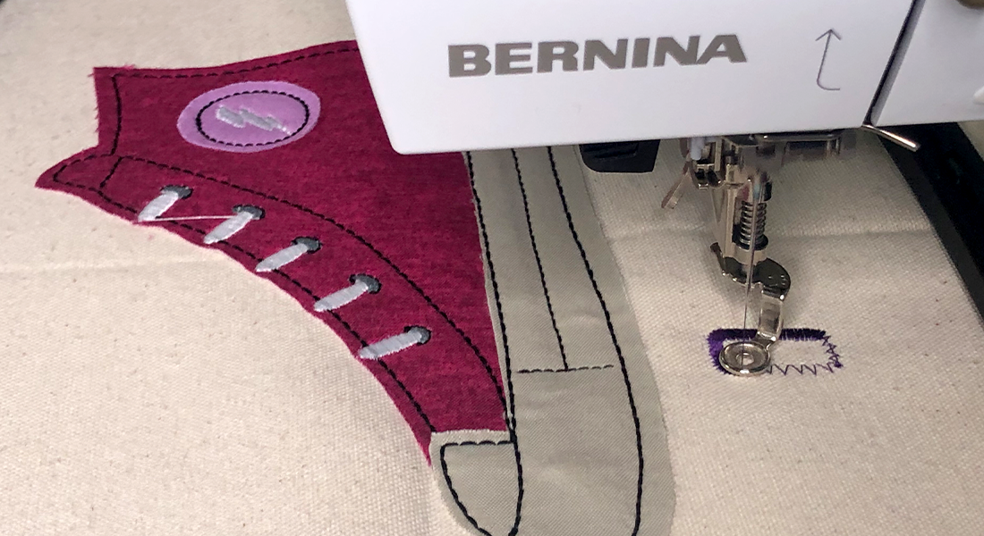 Back-to-school Machine Embroidery Appliqués BERNINA WeAllSew Blog Feature 1100x600