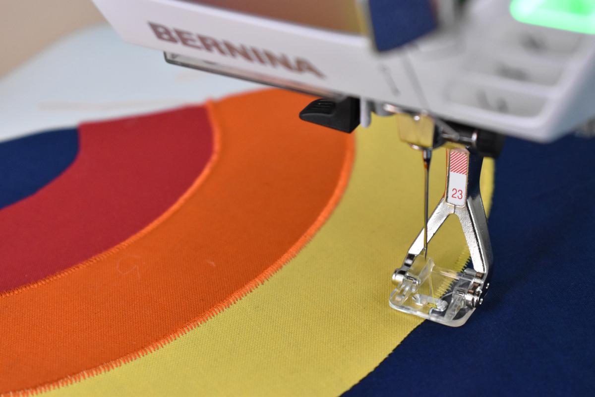 Sewing With Appliqué Foot 23 WeAllSew