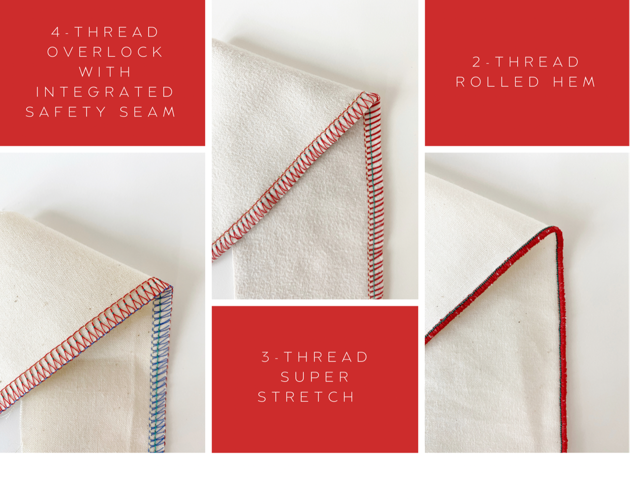 Three Decorative Threads for Sergers - WeAllSew