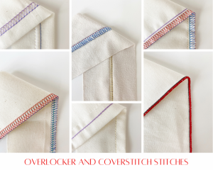 Overlocker and Coverstitch stitches