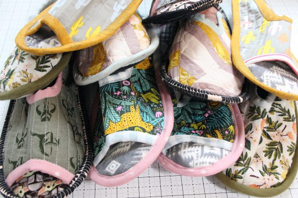 How to make your own quilted fabric for the Quilted Slippers — Sew DIY