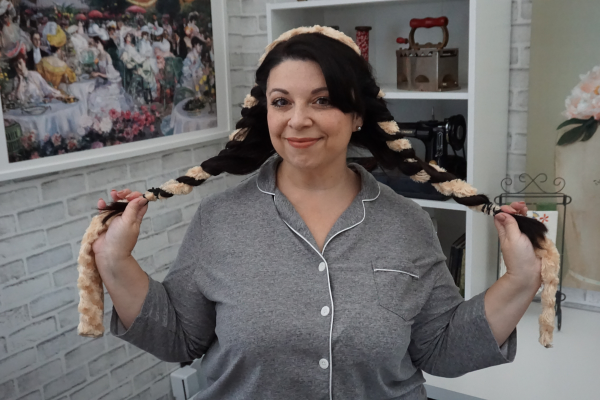 How to Make Heatless Hair Curlers - Spoonflower Blog