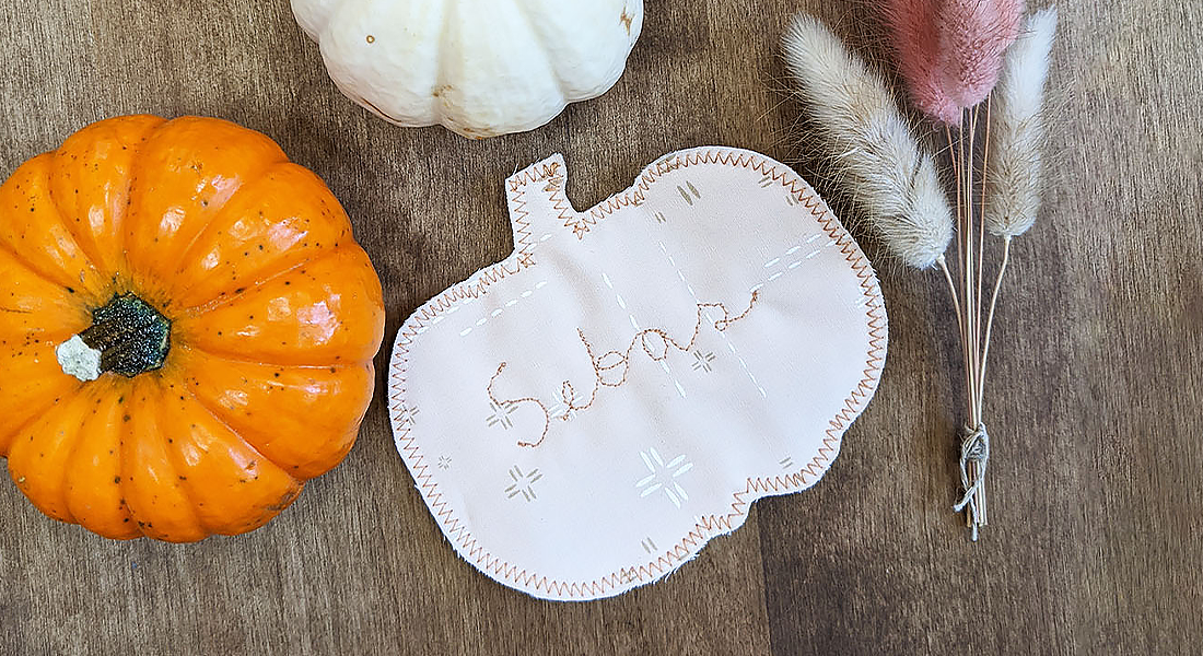How to Make Thanksgiving Name Tags BERNINA WeAllSew Blog Feature 1100x600