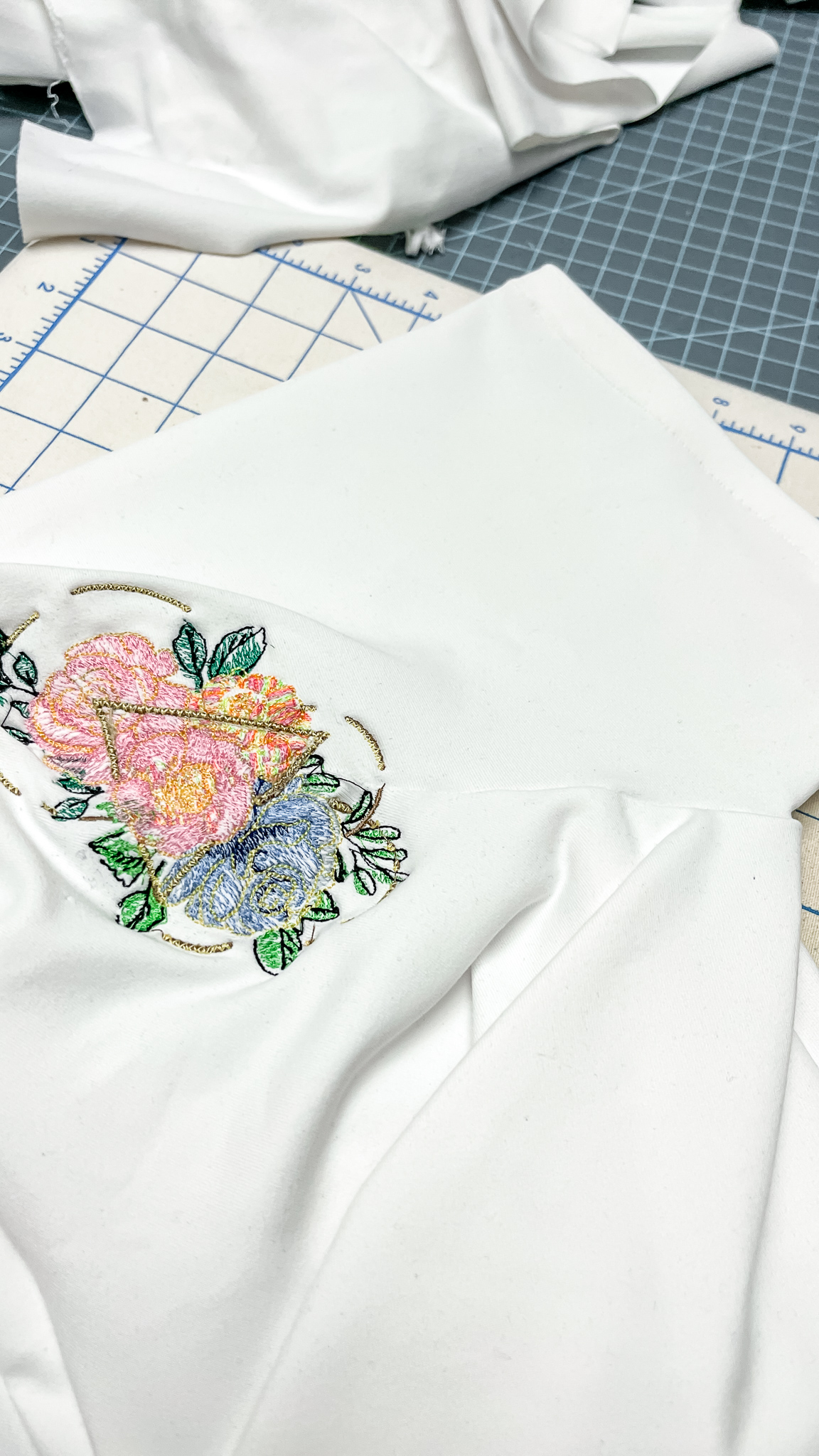 DIY Embroidered T-shirt