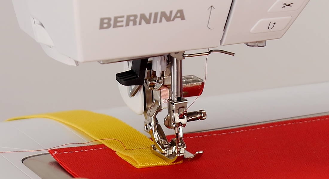 Straight Stitching with BERNINA Jeans Foot #8-8D BERNINA WeAllSew Blog Feature 1100x600