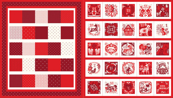 Sewing Tutorial: How to Sew an Advent Calendar WeAllSew