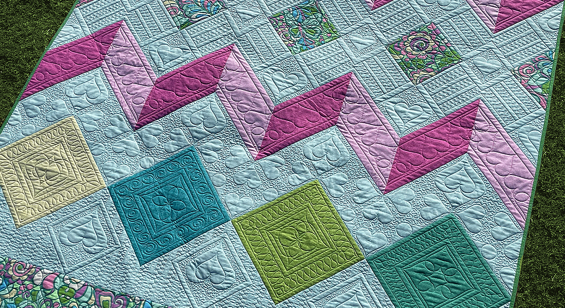 Free Motion Quilting with a Freezer Paper Template  Free motion quilting  patterns, Machine quilting patterns, Free motion quilting