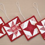 How to Make Mini Patchwork Ornaments by Erika Mulvenna