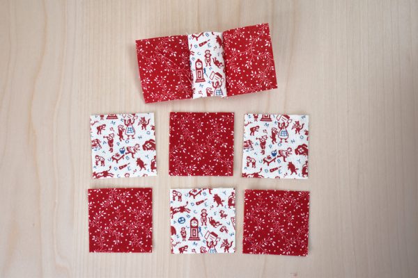 How to Make Mini Patchwork Ornaments by Erika Mulvenna