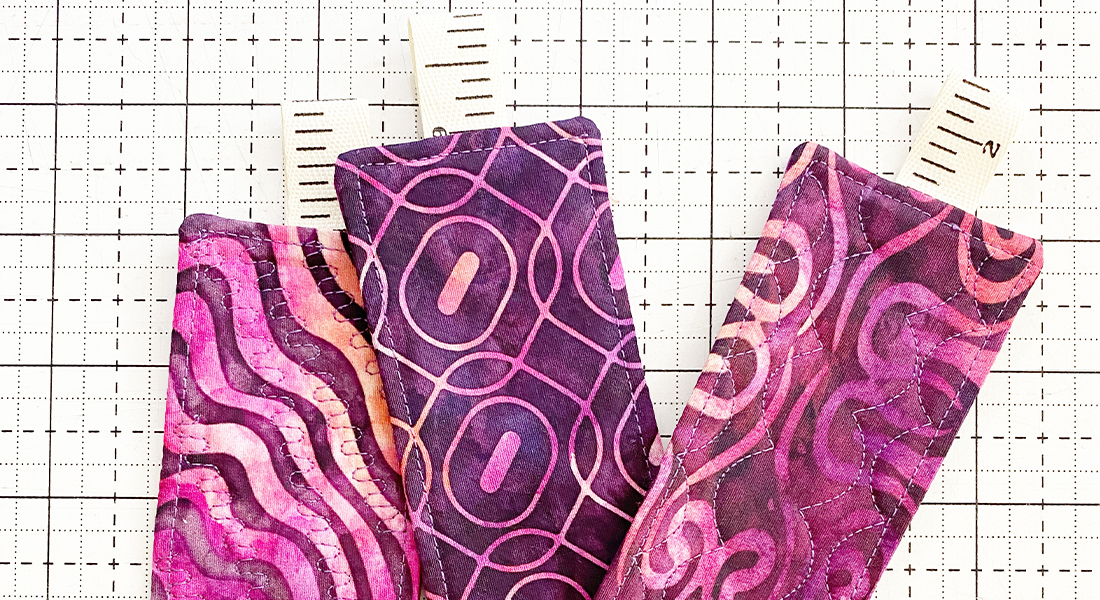How to Make Quilted Bookmarks BERNINA WeAllSew Blog Feature 1100x600