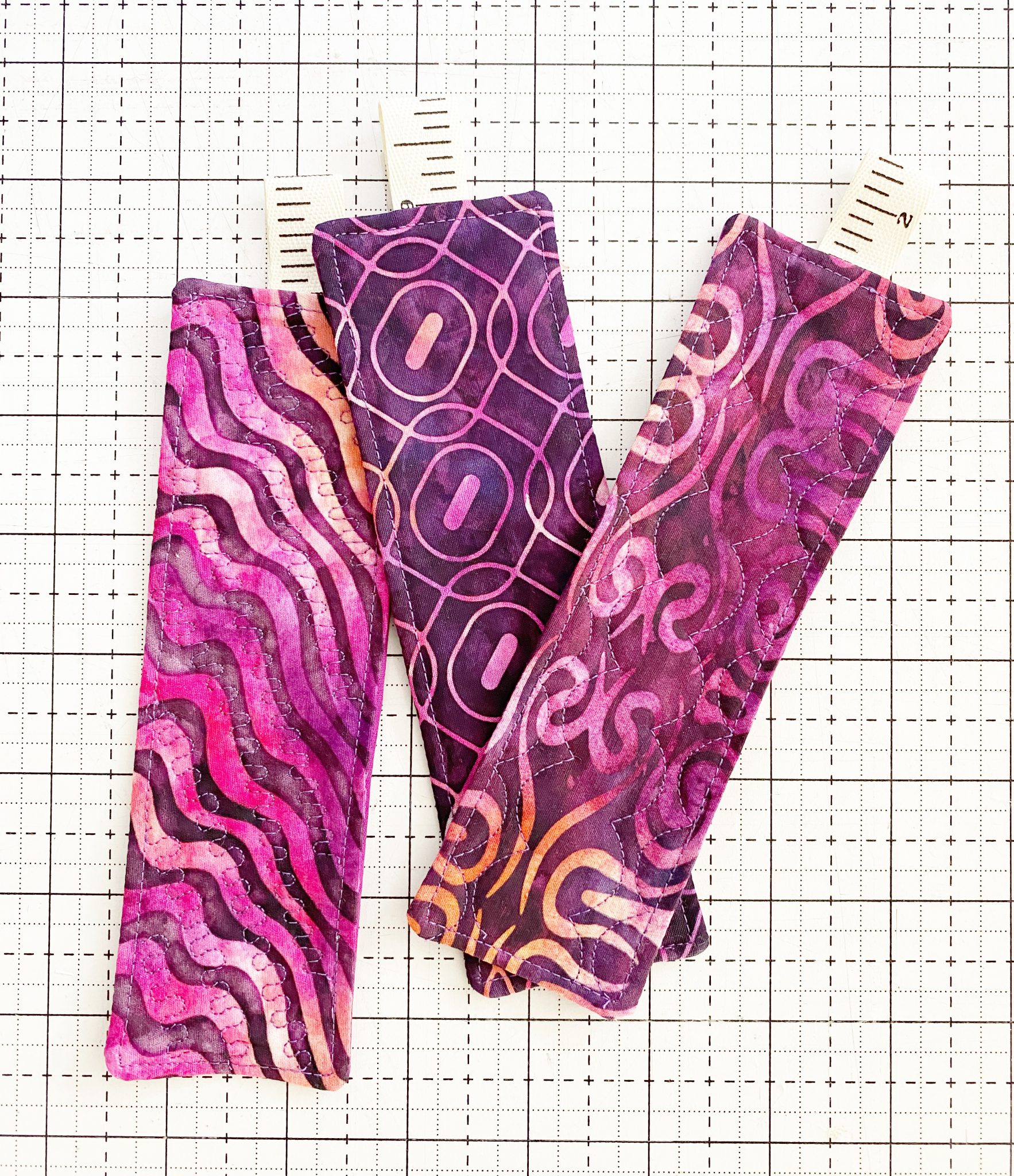 How to Make Quilted Fabric Bookmarks WeAllSew