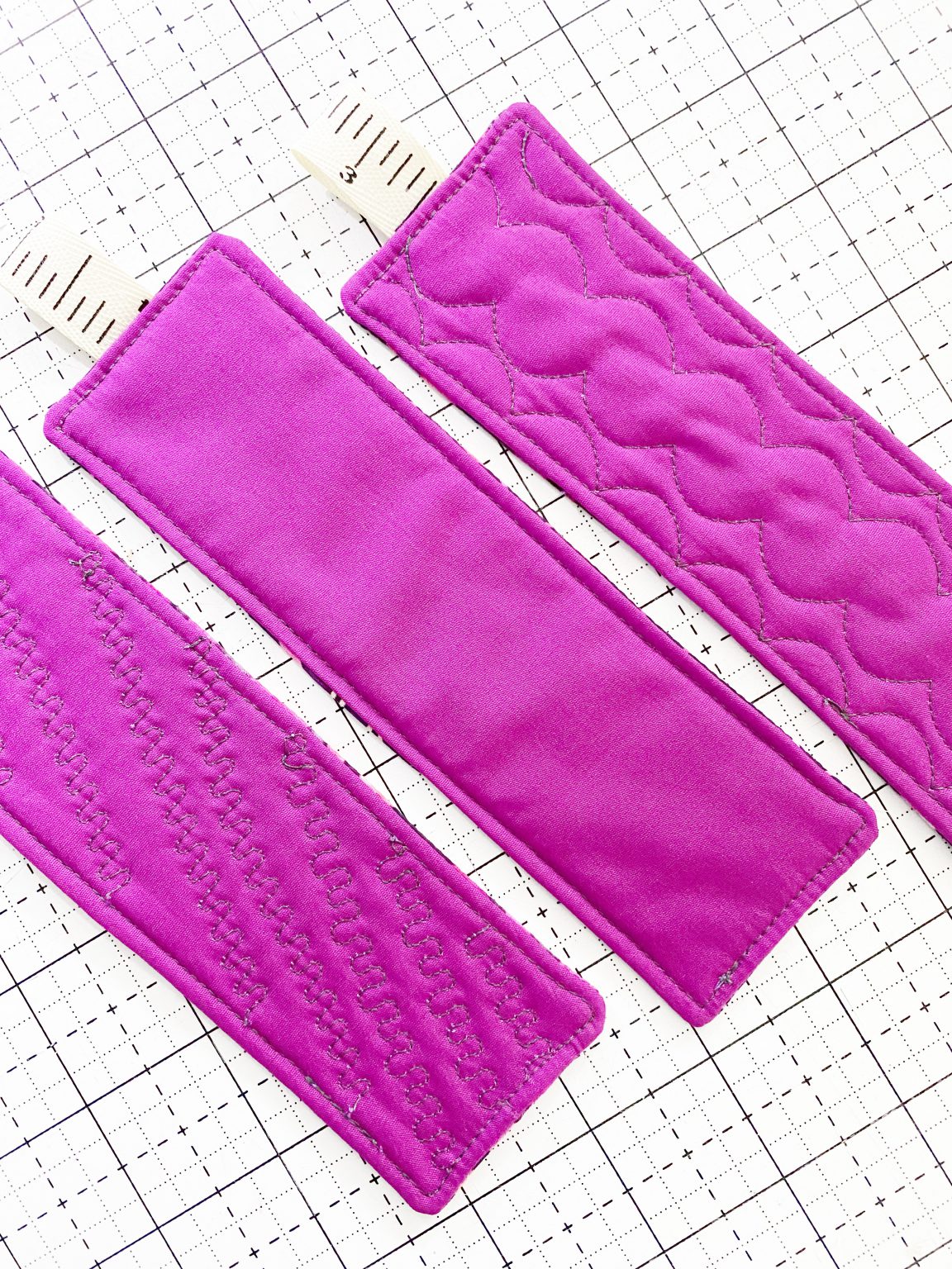 How to Make Quilted Fabric Bookmarks WeAllSew
