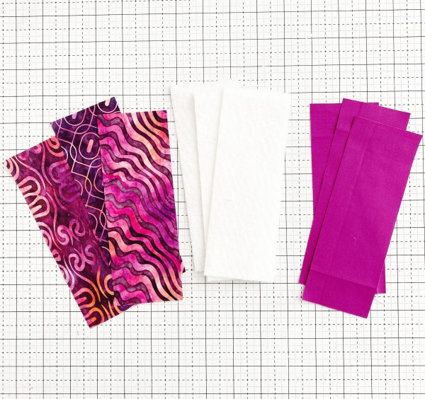 How to Make Quilted Fabric Bookmarks: Cut the Fabric