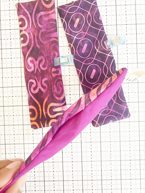 How to Make Quilted Fabric Bookmarks: Sew the Pieces Together
