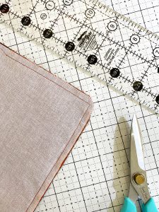 How to Sew and Embroider Give Thanks Placemats: Stitch the placemat
