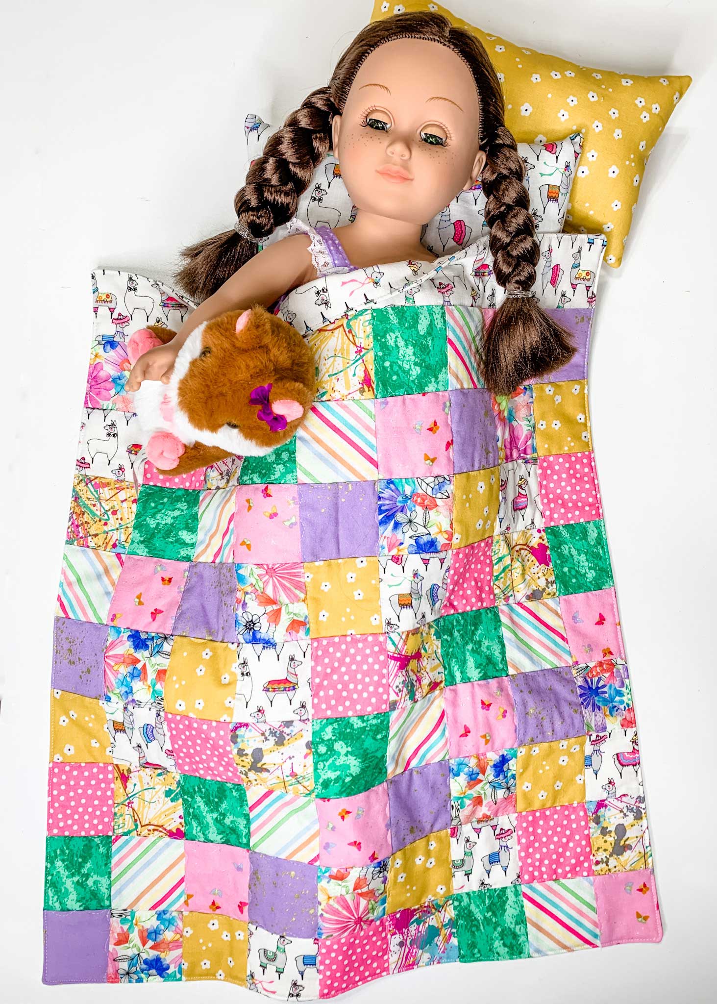 18 Doll Soft Flannel Stars Retro Pajamas - The Doll Boutique