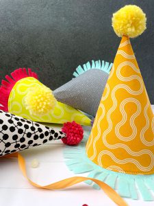 Fabric-Covered-Party-Birthday-Hat-Step-6-seam-and-finish