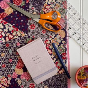 Mini-Organizing Collection Tutorial: notebook cover set up